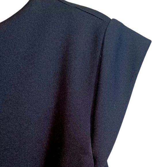 Little Black Bodycon Sheath Cap Sleeve Dress size 8 - Picture 5 of 7